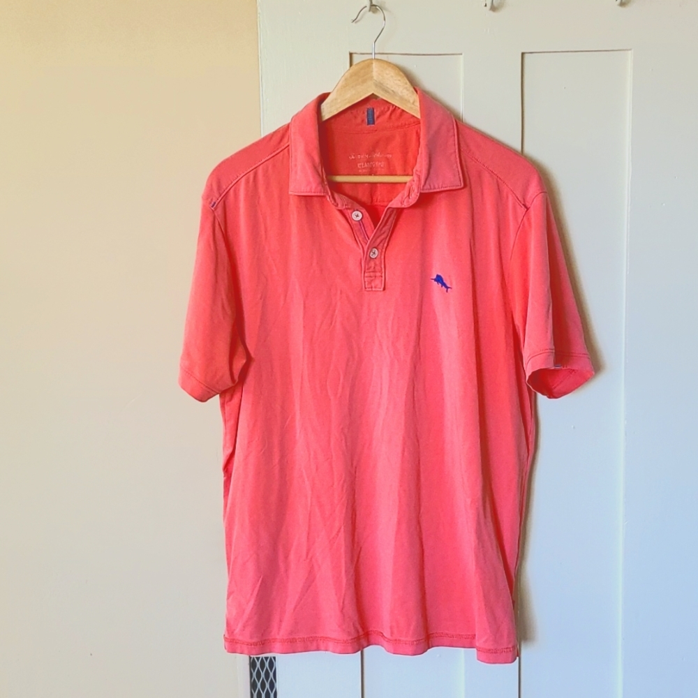 Vintage Tommy Bahama Ultra-Soft Salmon Polo
